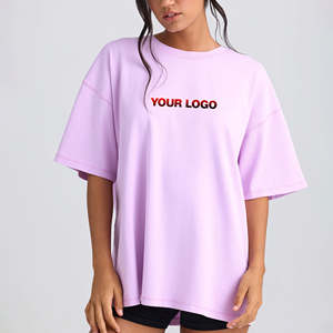 เสื้อยืดผู้หญิงทรงสลิมฟิต ซัมเมอร์สตรีทแวร์ คุณภาพสูง ผลิตตามสั่ง ล้างสีซันเฟด พิมพ์โลโก้ตามต้องการ เนื้อผ้าบางเบา ระบายอากาศได้ดี - Product Image 6