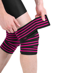 Compression Gym High Elastic Thick Non-Slip Breathable Professional Protection <b>Knee</b> Wraps <b>Knee</b> Brace for Training Powerlifting - Product Image 5