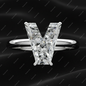 Diamante Sintético de Laboratorio HPHT CVD con Corte en V, Color DEF, Claridad VVS VS1, 1CT, Certificado IGI GIA, Piedra de Joyería Suelta - Product Image 2