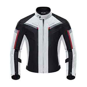 High Quality Breathable Windproof Winter Motorbike Racing Leather Jacket with Protection Customized for Men - Product Image 1