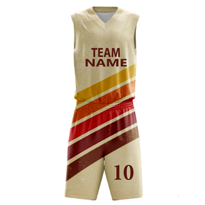 Nouvelle tenue d'entraînement de basketball sublimée, maillot de basketball personnalisé pour adulte, 100% polyester, vêtements d'entraînement respirants en mesh - Product Image 3