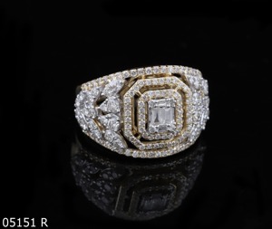 แหวนเพชรทองคำแท้ 14K ประดับเพชร VVS คุณภาพสูงจากห้องปฏิบัติการ รับรองโดย IGI ของ Luxury DVINS JEWELS ของขวัญสำหรับผู้หญิงในโอกาสหมั้นและแต่งงาน - Product Image 3