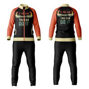 Trajes Deportivos Personalizados con Estampado por Sublimación, Nuevos Diseños para Hombre, Traje Deportivo de Poliéster con Estampado por Sublimación para Hombre - Product Image 1