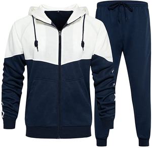 Pantalon de survêtement à capuche de grande taille pour hommes de marque personnalisée ensembles de survêtement 2 pièces respirant à séchage rapide tenues de jogging d'entraînement pour l'hiver - Product Image 3