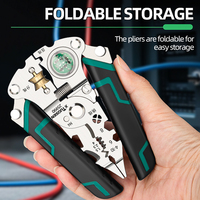 Pince Électricien Pliante Multifonction pour Mesure, Coupe et Sertissage de Fils avec Support OEM Personnalisé
