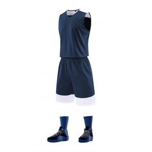 Direct Manufacturer Custom Adult Basketball Jersey Printed Breathable Quick Dry 100% Polyester Basketball Uniform Set - Product Image 5