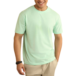 Camiseta de Hombre 100% Algodón, Tejido Formal, Corte Holgado, Tallas Grandes, Alta Calidad, Secado Rápido, Anti-Pilling - Product Image 4