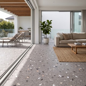 Carreaux de porcelaine contemporains 600x600mm, couleur 3002, antidérapants, pour revêtement mural et de sol extérieur, pour maisons, appartements, commerces et écoles - Product Image 3