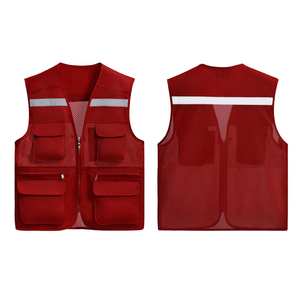 Chaleco de Seguridad Casual sin Mangas con Cuello Alto, Reversible, Impermeable, Transpirable, de Secado Rápido, con Logotipo Personalizado Impreso al por Mayor para Otoño - Product Image 2
