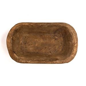 Wholesale Natural Wood Dough Bowl and <b>Wooden</b> Platter Serving Tray <b>Set</b> for Home Hotel or Restaurant Use Supermarket Product - Product Image 3