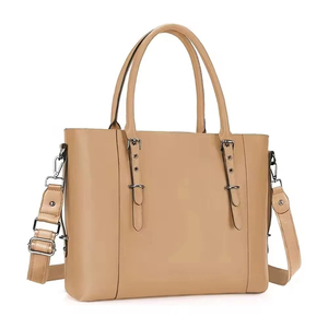 Sac fourre-tout en cuir PU pour femme avec bandoulière amovible, grande capacité, style classique, fermeture à fermoir, sac à main décontracté pour usage quotidien - Product Image 4