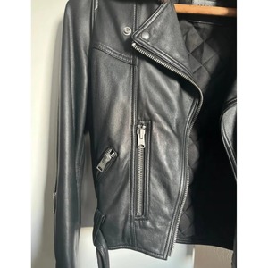 Veste en cuir pour femme de qualité supérieure avec doublure en fausse fourrure douce, mode hiver de luxe, fabrication OEM - Product Image 5