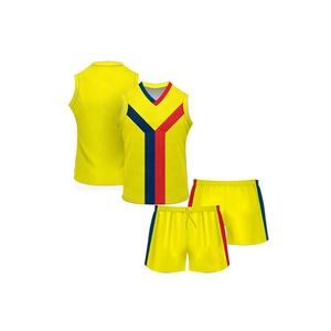 Opciones de Logotipo y Color Personalizados Disponibles para Equipos y Clubes, Uniforme de Fútbol Americano con Elasticidad en Cuatro Direcciones para Uso en Verano - Product Image 1
