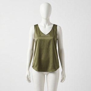 Women's Casual Fitness Tank Top Loose Fit Breathable Quick Dry Eco-Friendly Cotton/Bamboo Gym Wear OEM Services Factory Direct - Product Image 1