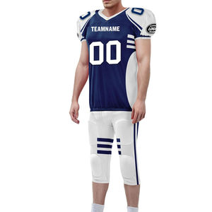 Maillot de football américain de haute qualité pour hommes, maillot de compression respirant sublimé pour jeunes et clubs, vente en gros - Product Image 3