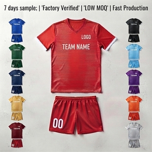 Uniforme de Fútbol Personalizado, Paquete Corto, 100% Poliéster, Transpirable, de Secado Rápido, Impresión Digital, Kits Unisex, Color Liso en la Parte Delantera, Teñido, OEM - Product Image 6