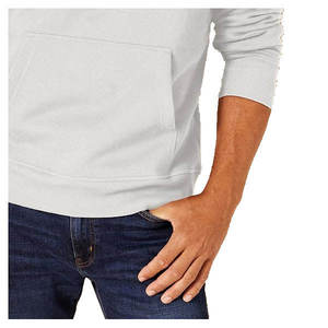 Sweat à capuche vintage en mélange polyester-coton, best-seller de l'hiver, broderie personnalisée, haute qualité, unisexe, doux polaire brossé avec poche - Product Image 3