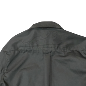 Camisa de Caza para Hombre, Color Verde Oliva, de Algodón Tejido, Estilo Cargo, Ligera, Manga Larga, Hecha a Medida, para Campamento y Actividades al Aire Libre - Product Image 5