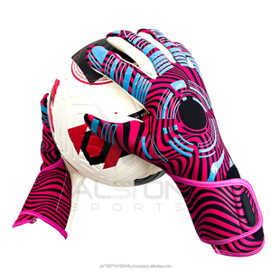 Gants de football en latex pour enfants et adultes Équipement de gardien de but épaissi pour le football Équipement de sport de protection pour gardien de but adolescent - Product Image 2