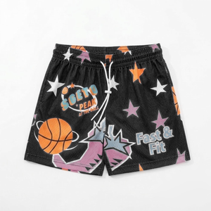 Breathable Comfortable Style Unisex Sublimation Mesh <b>Shorts</b> Customized Sizing Logo Gym Men Quick Dry <b>Waterproof</b> <b>Shorts</b> - Product Image 1
