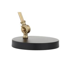 Lámpara de Mesa Industrial de Latón con Cuello Ajustable, Luz Moderna para Lectura y Mesita de Noche - Product Image 3