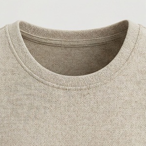 Camiseta Corta de Algodón para Mujer, Estilo Urbano, Ligera, Cuello Redondo, Secado Rápido, Diseño Personalizado, Color Sólido - Product Image 4