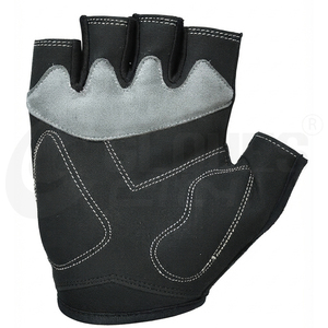 Gants de musculation en cuir PU à demi-doigts avec protection complète de la paume, antidérapants et respirants pour usage unisexe en salle de sport - Product Image 4