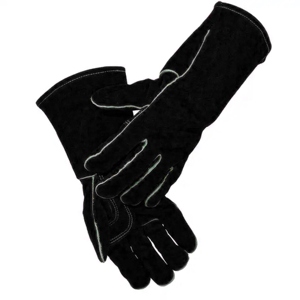 High Quality Leather Safety Gloves Industrial Working Gloves <b>Fire</b> Heat Resistant Spark Protection for Welding Hand Protection - Product Image 4