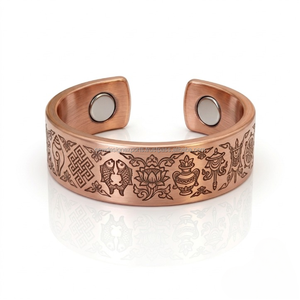 Joyería Devocional Bio Magnética al por Mayor • Anillo Unisex Budista Esotérico Ajustable - Product Image 6
