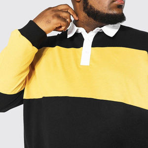 Camisas de Rugby Casuales de Manga Larga para Hombre, Jersey con Botones, Cómodas, Transpirables, Antiarrugas, 100% Algodón, 180g, Impresión Digital Personalizada - Product Image 4