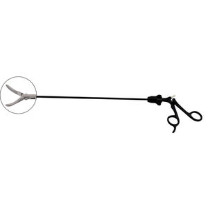 Pinza Quirúrgica Profesional de Acero Inoxidable de 36 cm, Curva Kelly, de Doble Acción, para Laparoscopia Manual, Mínimamente Invasiva - Product Image 3