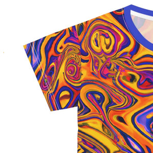 <b>Top</b> Fit New Pakistan Factory Direct Selling <b>Women</b> Sublimation Crop <b>Top</b> Premium Made Cotton Fabric Sublimation Crop <b>Top</b> T Shirt - Product Image 5