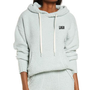 Sweat à capuche pour femme avec design personnalisable, sweat uni / poche avant, mode respirante / confortable et coupe décontractée 2026 - Product Image 1