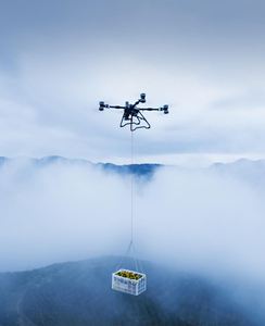Dron de Pulverización DJ Agras T100 con Tanque de 100L y Pulverizadores Centrífugos Dobles para Aplicaciones a Gran Escala en Campos y Huertos - Product Image 3