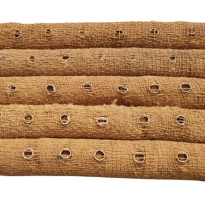 PALM MAT / COIR LOG Meilleure taille 35cm x 2m Renforcer les berges des rivières avec des exportations de grumes de coco de qualité supérieure - Product Image 1