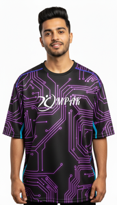 Camiseta Urbana Premium de Gran Tamaño con Sublimación para Hombre, Moda Casual, Estilo Urbano, Corte Holgado - Product Image 2