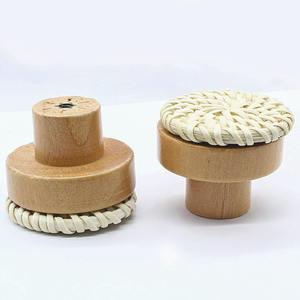 Manijas de ratán natural de gran calidad para armarios y puertas, al precio más bajo. - Product Image 1