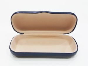 กล่องใส่แว่นตาทรงสี่เหลี่ยมผืนผ้าสีน้ำเงินเข้มแบบแข็งเรียบง่าย - Product Image 2