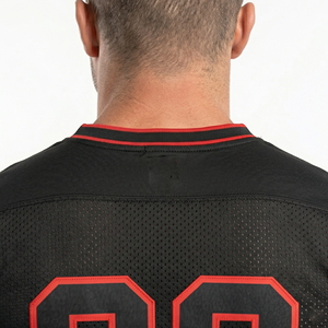 Camiseta de Fútbol Sublimada con Diseño Personalizado para Hombre, 100% Poliéster, Ropa Deportiva, Camiseta de Entrenamiento - Product Image 6