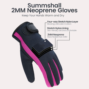 Guantes de Buceo Resistentes a Impactos con Protección para los Nudillos para Construcción Subacuática, Salvamento y Ingeniería Marina de Trabajo Pesado - Product Image 3