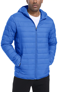 Hot Selling Custom Printed Men <b>Padded</b> Bubble Jacket Warm Winter Puffer <b>Coat</b> Outdoor Men Winter Jacket Manufacturer - Product Image 6