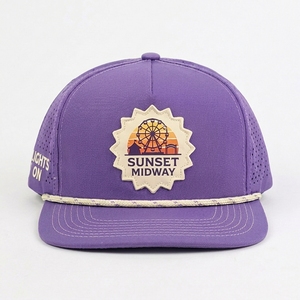 หมวกแก๊ปแบบ Snapback 5 ชิ้น พรีเมียม คัสตอม  ทรงแบน  ตาข่ายไนลอน  ตัดด้วยเลเซอร์  ปักลายนูน 3 มิติ  สำหรับเล่นกีฬา - Product Image 1