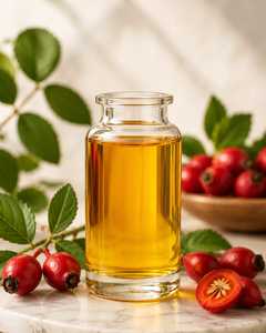 Aceite de Rosa Mosqueta 100% Puro Prensado en Frío para el Cuidado de la Piel, el Cabello y el Cuerpo - Antienvejecimiento, Nutritivo e Hidratante KDM Enterprises Haryana - Product Image 3
