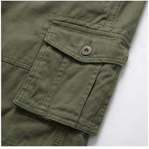กางเกงขาสั้นผู้ชายฤดูร้อน กางเกงคาร์โก้ลำลองหลายกระเป๋า ผ้าระบายอากาศได้ดี พรีเมียม แฟชั่นกลางแจ้ง สตรีทแวร์ - Product Image 5
