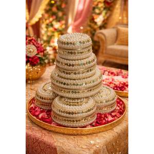 Custom Made Stainless Steel Metal Trinket <b>Box</b> Round long Shape <b>Storage</b> <b>Box</b> for Luxury Wedding Favor Gifts and Home Decor - Product Image 1