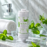 Nouvelle version du filtre à eau Bevita manuel à aromathérapie, le plus vendu en Corée, en plastique non toxique, auto-installable, pour le traitement de l'eau.