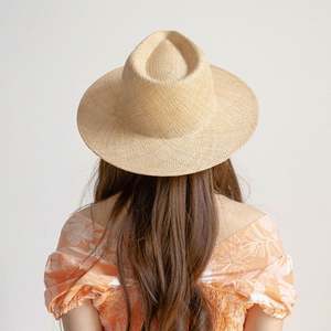 Sombrero de Paja Estilo Jazz, Simple y Moderno, para Primavera/Verano, Ideal para Viajes y Playa, con Ala Ancha - Product Image 3