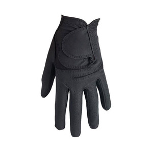 Gant de golf en cuir véritable blanc, main droite, respirant, fermeture auto-agrippante, accessoire de sport unisexe - Product Image 5