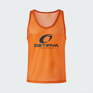 Breathable Quick Dry Polyester Mesh Soccer <b>Training</b> <b>Bib</b> Vest OEM Custom Name Printing Service Bulk Orders Available Front - Product Image 2