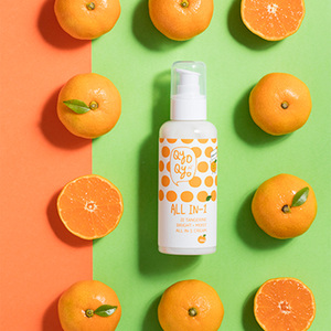 [LaLa] Crème tout-en-un Qyo Qyo à la mandarine de Jeju, à l'hesperidine et au beurre de karité, soin multifonction hydratant, éclaircissant et élastifiant - Product Image 4